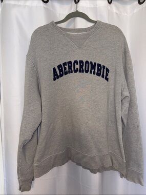 Abercrombie Gray Crewneck Sweatshirt